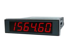 Digital panel meter in LED technique with serial RS232 / RS485 interface