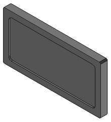 Montwill Produkte: Blind cover 72 x 36 mm