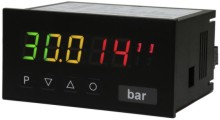 Multi-colour digital indicators for panel-mounting.