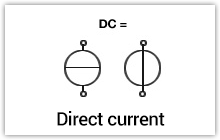 Direct voltage / Direct current
